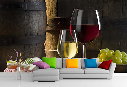 Fototapeta Vino Rosso Bianco